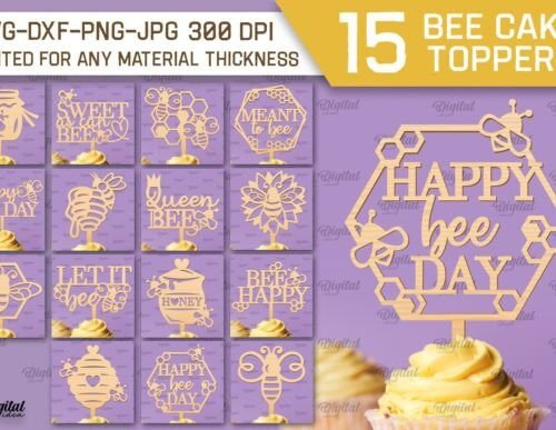 paquete-de-adornos-para-tartas-con-forma-de-abeja-creativo-digital Paquete De Adornos Para Tartas Con Forma De Abeja Creativo Digital
