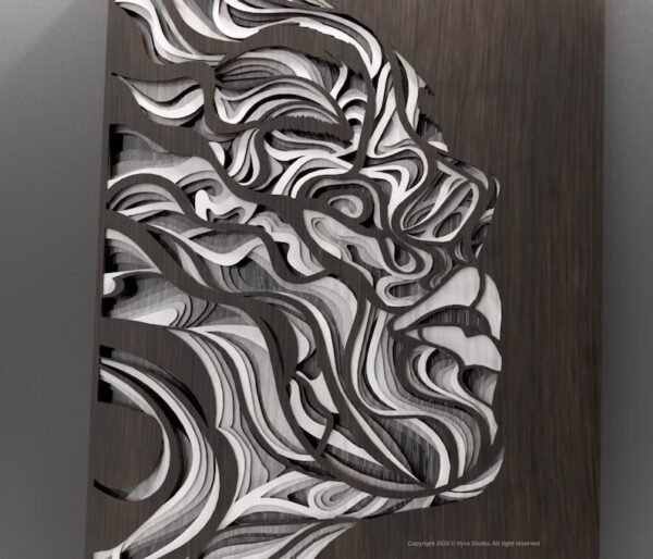 Ascension Arte Facial En Capas Creativo Digital