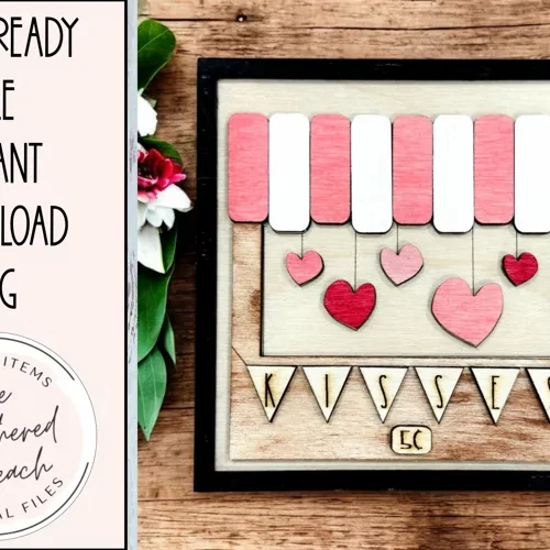 Cabina De Besos De San Valentin Creativo Digital