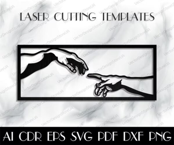 Creacion De Arte De Adan Creativo Digital