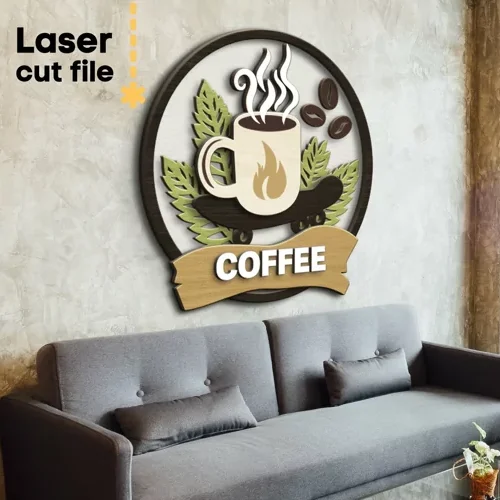 Cuadro De Cafe Creativo Digital