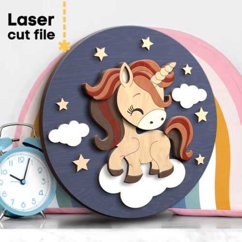 cuadro-multicapas-unicornio-creativo-digital Cuadro Multicapas Unicornio Creativo Digital