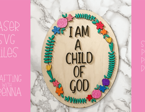 Cuadro Soy Un Hijo De Dios Creativo Digital