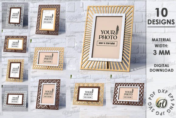 Paquete De Marcos Decorativos Creativo Digital