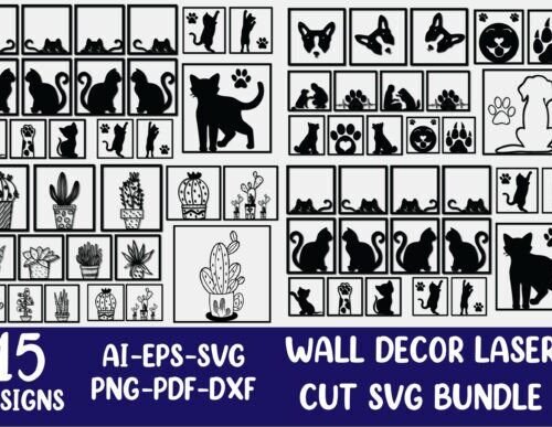 Paquete Para Decoracion De Pared Creativo Digital