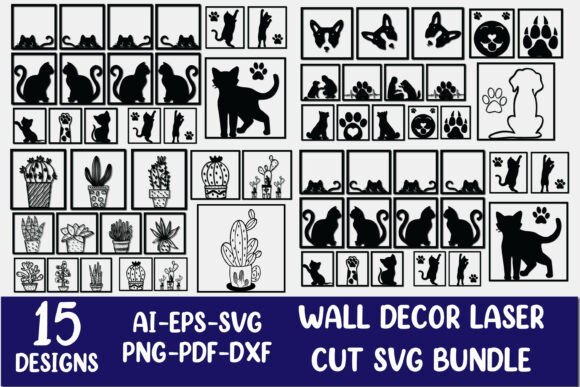 Paquete Para Decoracion De Pared Creativo Digital