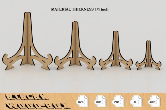 Soporte De Caballete De 1 4 De Pulgada Creativo Digital
