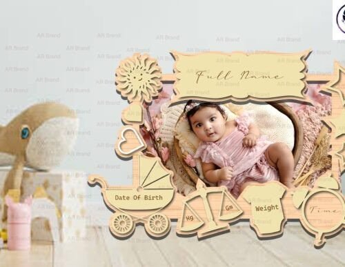 Marco De Fotos De Mi Primer Ano 4 Creativo Digital