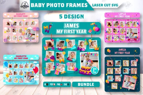 Marco De Fotos Para Bebe Creativo Digital