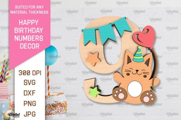 Numero 9 De Feliz Cumpleanos Creativo Digital