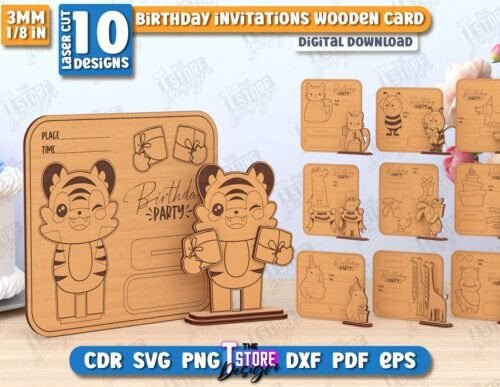 paquete-de-invitaciones-de-cumpleanos-creativo-digital Paquete De Invitaciones De Cumpleanos Creativo Digital