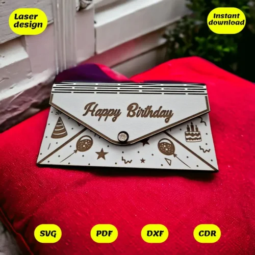 Sobre De Cumpleanos Creativo Digital