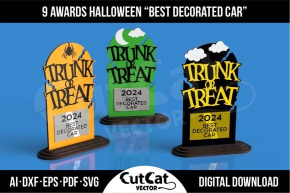 9 Premios De Diseno De Baul O Dulce De Halloween Creativo Digital