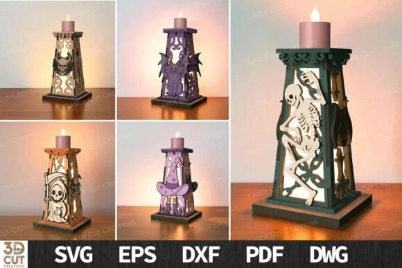 Halloween Candle Creativo Digital