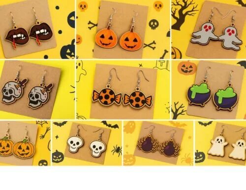 Halloween Earrings Creativo Digital