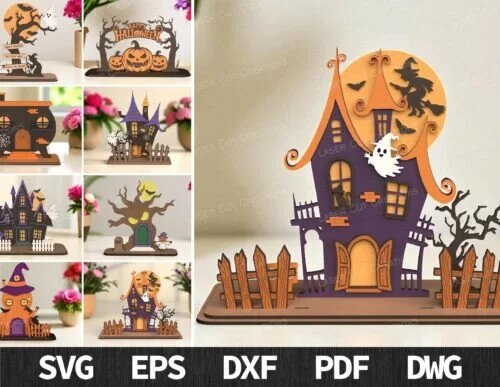 Halloween-Haunted-House-creativo-digital Halloween Haunted House Creativo Digital