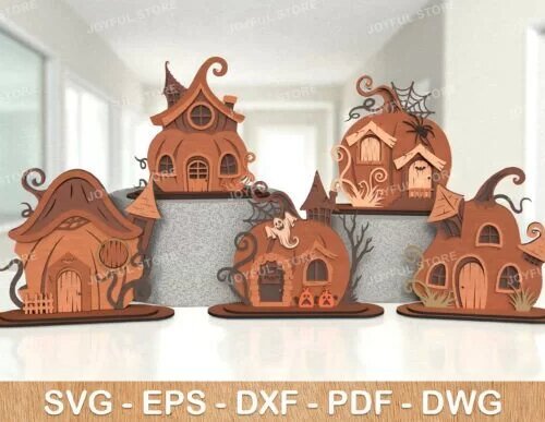 Halloween-Pumpkin-House-creativo-digital Halloween Pumpkin House Creativo Digital