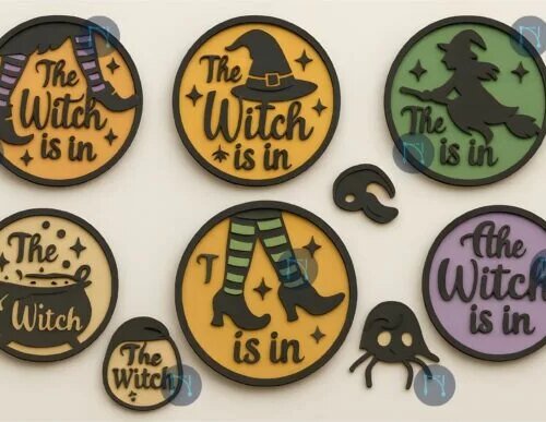 Laser Cut The Witch Creativo Digital