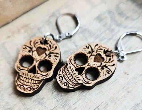 Sugar-Skull-Earrings-creativo-digital Sugar Skull Earrings Creativo Digital