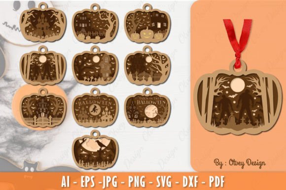 Adorno De Halloween 2 Creativo Digital