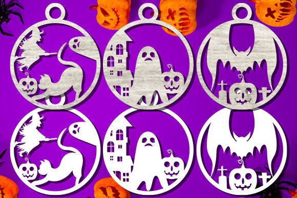 Adorno De Halloween Creativo Digital