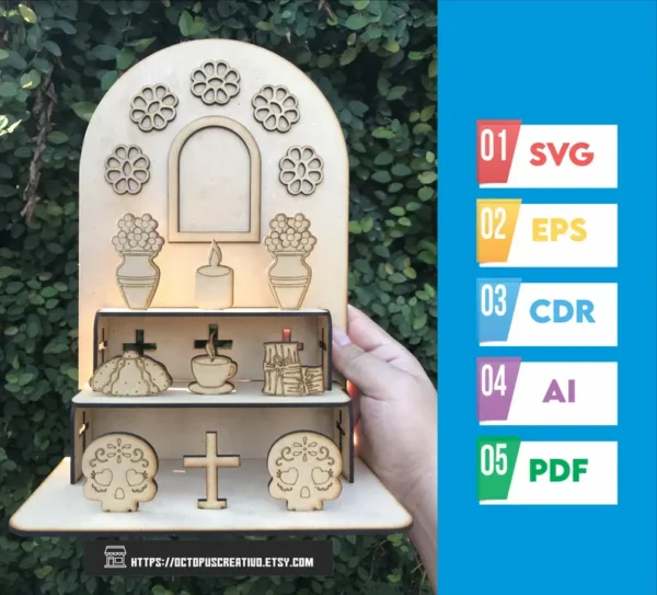 Altar De Muertos 2 Creativo Digital