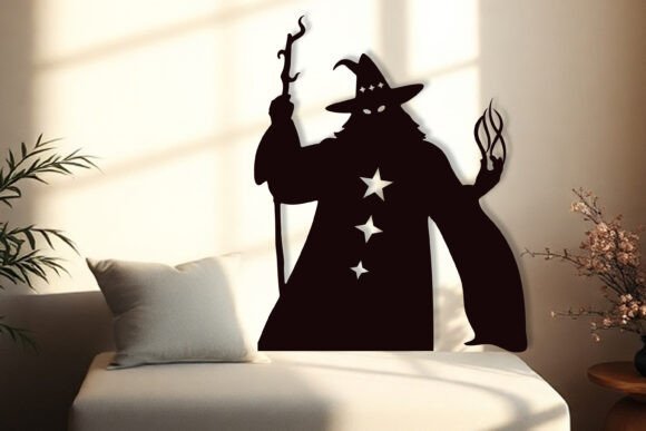 Arte De Pared Celestial Magico Creativo Digital