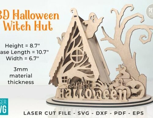 cabana-de-bruja-de-halloween-creativo-digital Cabana De Bruja De Halloween Creativo Digital