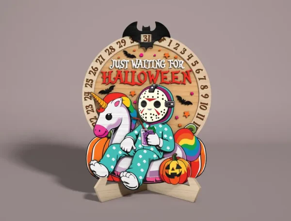 Calendario De Personajes De Terror Dias Hasta Halloween 2 Creativo Digital