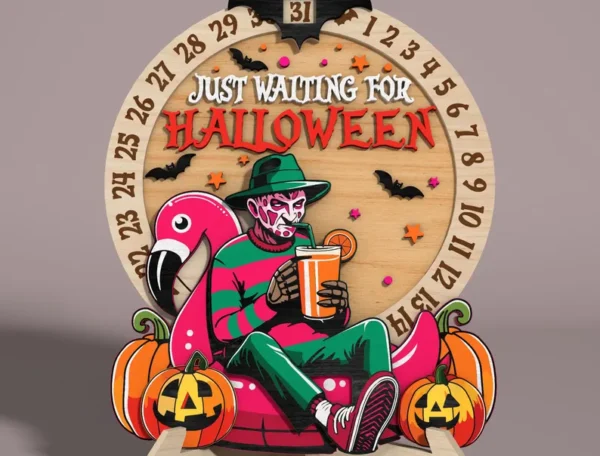 Calendario De Personajes De Terror Dias Hasta Halloween 4 Creativo Digital