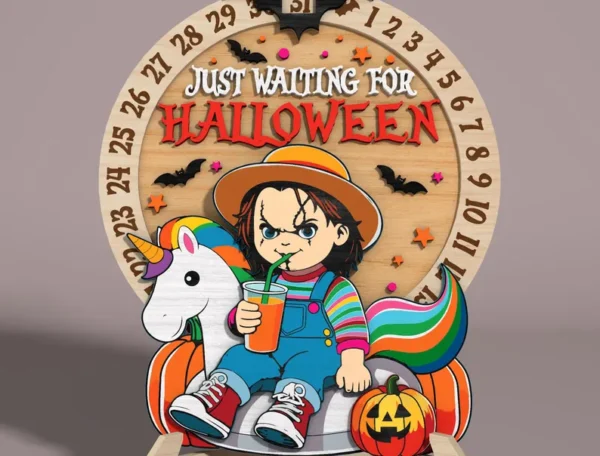 Calendario De Personajes De Terror Dias Hasta Halloween 5 Creativo Digital