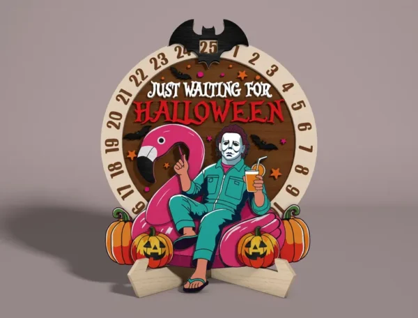 Calendario De Personajes De Terror Dias Hasta Halloween Creativo Digital