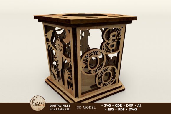 Candelabro De Halloween 2 Creativo Digital