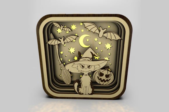 Candelabro De Halloween Creativo Digital