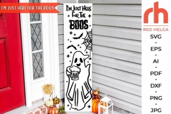 Cartel Fantasma Boos Creativo Digital