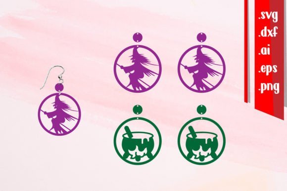 Pendientes De Halloween 3 Creativo Digital