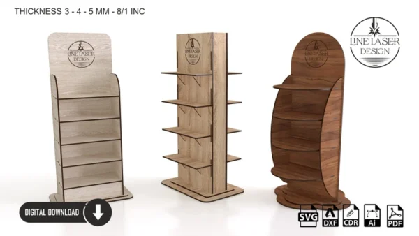 3 Soporte De Exhibicion Creativo Digital