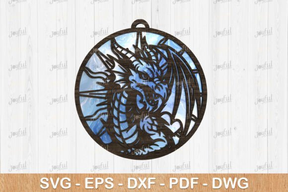 Atrapasuenos De Dragon Creativo Digital