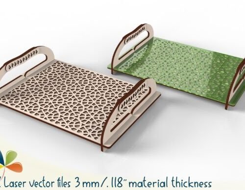 Bandeja De Capas Estilo Arabe Creativo Digital