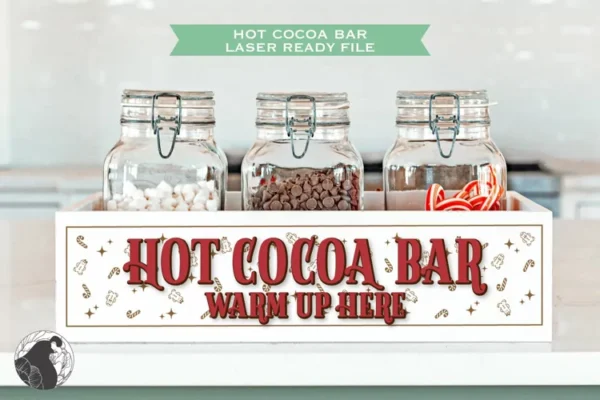 Barra De Chocolate Caliente Creativo Digital