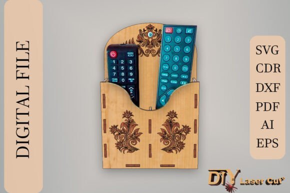 Soporte Para Control Remoto De Pared Creativo Digital