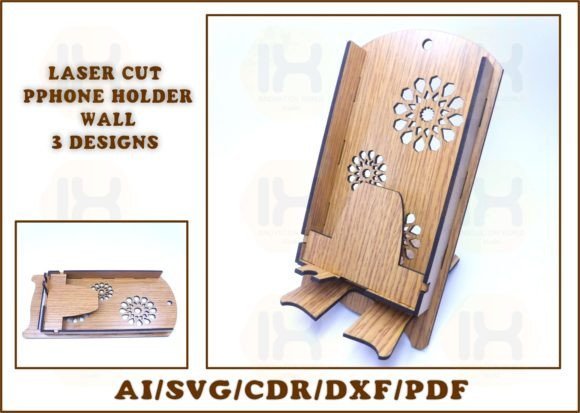 Soporte Para Telefono Para Montaje En Pared Creativo Digital