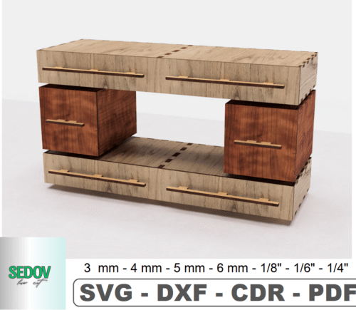 Superestructura De Mesa De Dibujo Con Cajon Creativo Digital