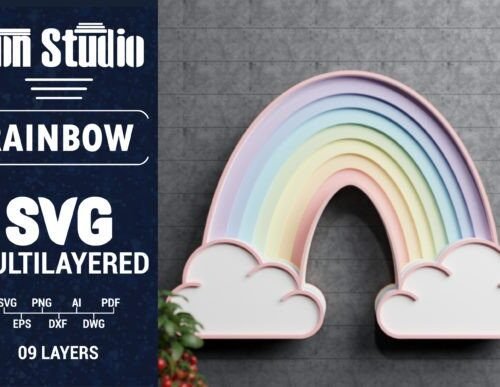 arcoiris-en-3d-creativo-digital Arcoiris En 3d Creativo Digital