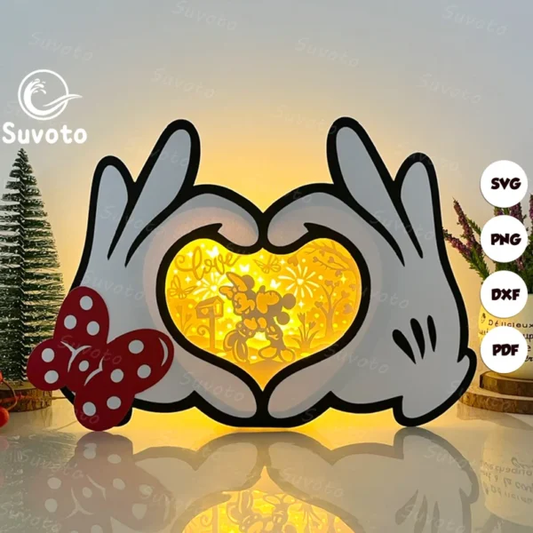 Caja De Luz Disney Creativo Digital