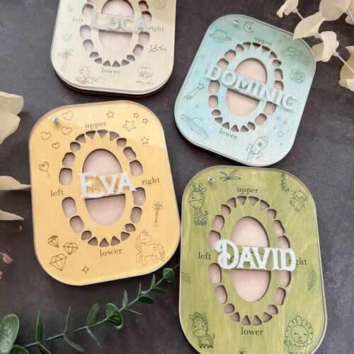 Caja Para Guardar Dientes Creativo Digital