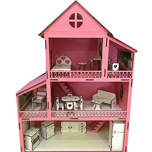 Casa De Munecas Completa Creativo Digital