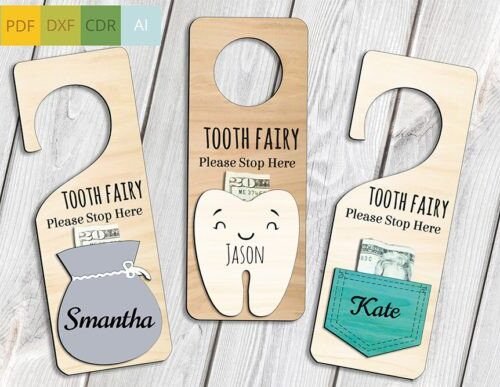 colgador-de-puerta-con-forma-de-hada-de-los-dientes-para-dinero-creativo-digital Colgador De Puerta Con Forma De Hada De Los Dientes Para Dinero Creativo Digital