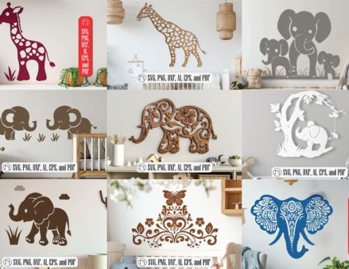 Decoracion De Pared Para Habitacion De Bebe Creativo Digital