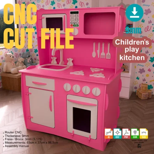 Diseno Cocinita Infantil Creativo Digital